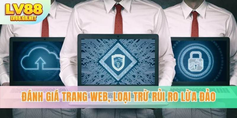 Đánh giá trang web, loại trừ rủi ro lừa đảo